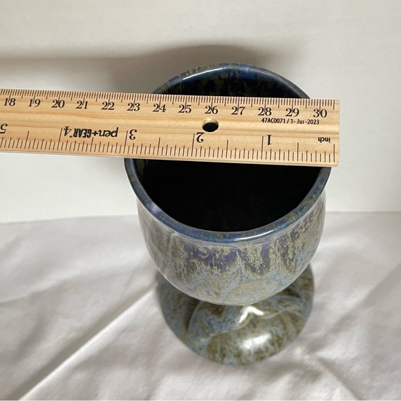 Doug Wylie The Wale’s Tail Pottery Wine | Beer Goblet Beach Haven New Jersey - Picture 7 of 10